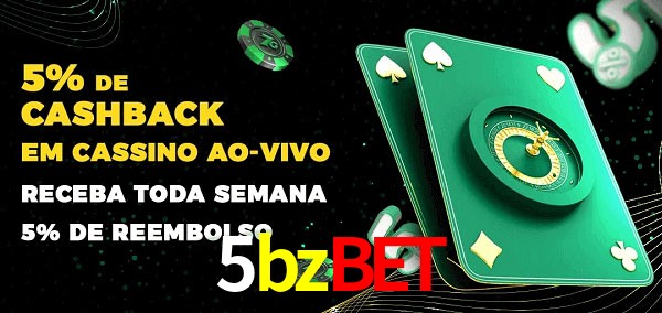 Promoções do cassino ao Vivo 5bzbet